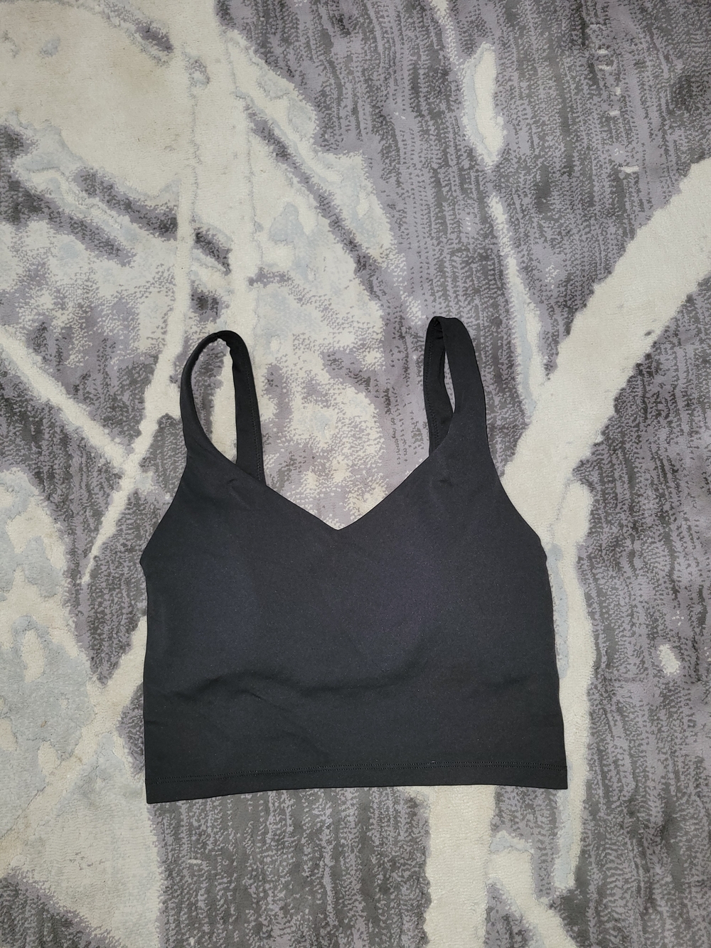 Aerie Cropped Top With Bra Attache Size S